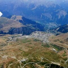 Verortung via Georeferenzierung der Kamera: Aufgenommen in der Nähe von Arrondissement de Grenoble, Frankreich in 3600 Meter